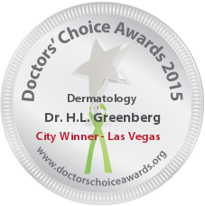 Dr. H. L. Greenberg - Award Winner Badge