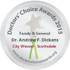 Dr. Andrew F. Dickens - Award Winner Badge