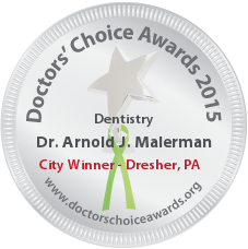 Dr. Arnold J. Malerman - Award Winner Badge