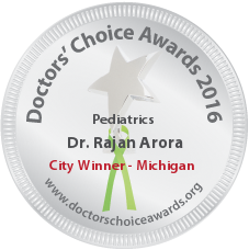 Dr. Rajan Arora - Award Winner Badge