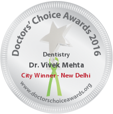 Dr. Vivek Mehta - Award Winner Badge