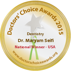 Dr. Maryam Seifi - Award Winner Badge