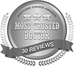 Dr. Christos Petridis - Most Trusted Doctor Badge