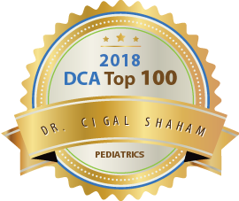Dr. Cigal Shaham - Award Winner Badge