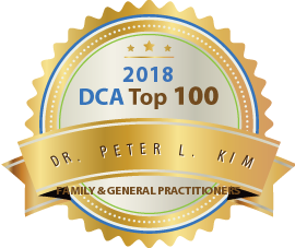 Dr. Peter L. Kim - Award Winner Badge