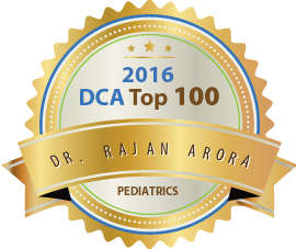 Dr. Rajan Arora - Award Winner Badge