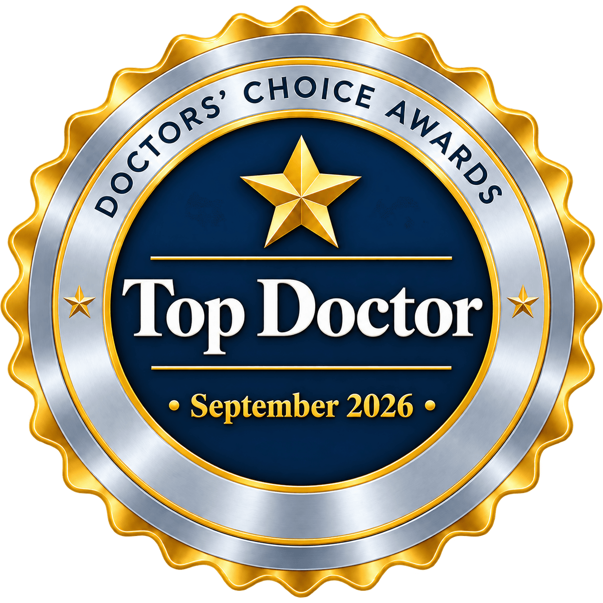 Doctors' Choice Awards, September 2026, Top Doctor of the Month