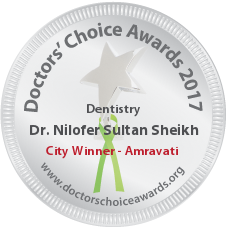 Dr. Nilofer Sultan Sheikh - Award Winner Badge