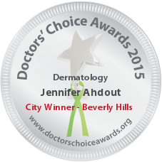 Dr. Jennifer Ahdout - Award Winner Badge