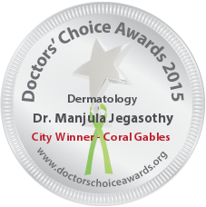 Dr. Manjula Jegasothy - Award Winner Badge