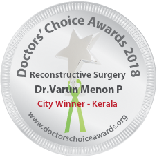 Dr.Varun Menon P - Award Winner Badge