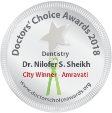 Dr. Nilofer Sultan Sheikh - Award Winner Badge