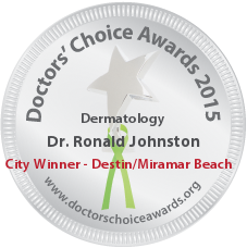 Ronald Johnston, MD – Advanced Dermatology and Skin Care Centre - Award Winner Badge