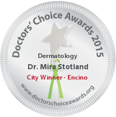 Dr. Mira Stotland – Cosmetic Dermatologist in Encino, CA - Award Winner Badge