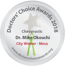 Dr. Mike Okouchi - Award Winner Badge