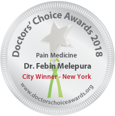 Dr. Febin Melepura - Award Winner Badge