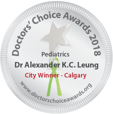 Dr. Alexander K.C. Leung - Award Winner Badge