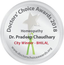 Dr. Pradeep Chaudhary - Award Winner Badge