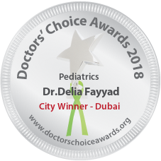 Dr.Delia Fayyad - Award Winner Badge