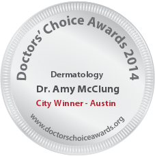 Dr. Amy McClung - Award Winner Badge