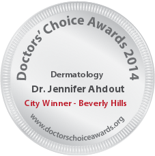 Dr. Jennifer Ahdout - Award Winner Badge
