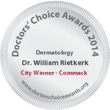 Dr. William Rietkerk - Award Winner Badge