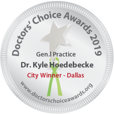 Dr. Kyle Hoedebecke - Award Winner Badge