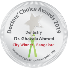 Dr. Ghazala Ahmed - Award Winner Badge