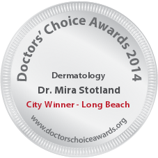 Dr. Mira Stotland – Cosmetic Dermatologist in Encino, CA - Award Winner Badge