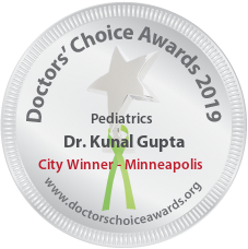 Dr. Kunal Gupta - Award Winner Badge