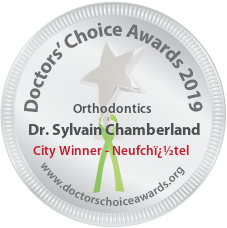 Dr. Sylvain Chamberland - Award Winner Badge