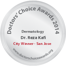 Reza Kafi, MD – Santa Clara Valley Medical Center - Award Winner Badge