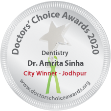 Dr. Amrita Sinha - Award Winner Badge