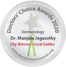 Dr. Manjula Jegasothy - Award Winner Badge