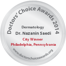 Dr. Nazanin Saedi - Award Winner Badge