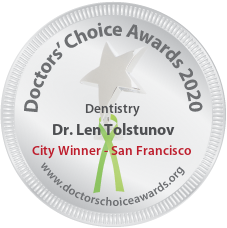 Dr. Len Tolstunov - Award Winner Badge