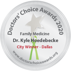 Dr. Kyle Hoedebecke - Award Winner Badge