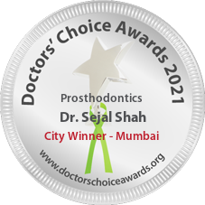 Dr. Sejal Shah - Award Winner Badge