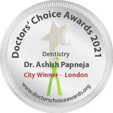 Dr. Ashish Papneja - Award Winner Badge