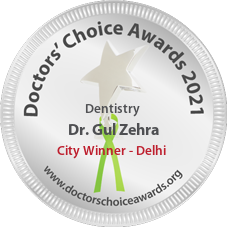 Dr. Gul Zehra - Award Winner Badge