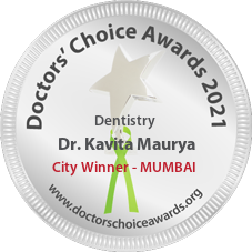 Dr. Kavita Maurya - Award Winner Badge