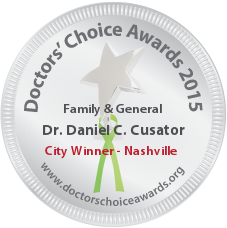 Dr. Daniel C. Cusator - Award Winner Badge