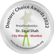 Dr. Sejal Shah - Award Winner Badge