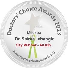 Dr. Saima Jehangir - Award Winner Badge