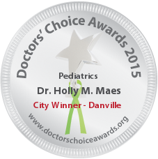 Holly M. Maes, MD FAAP - Award Winner Badge