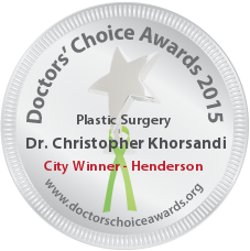 Dr. Christopher Khorsandi - Award Winner Badge