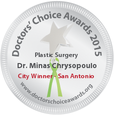 Dr. Minas Chrysopoulo - Award Winner Badge