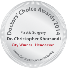 Dr. Christopher Khorsandi - Award Winner Badge