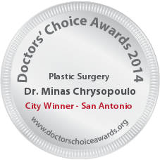 Dr. Minas Chrysopoulo - Award Winner Badge