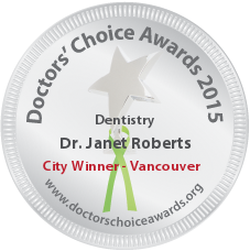 Janet Roberts, DDS - Award Winner Badge